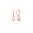 Fülbevaló Zibella Rose Gold