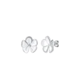 Fülbevaló Floret Silver