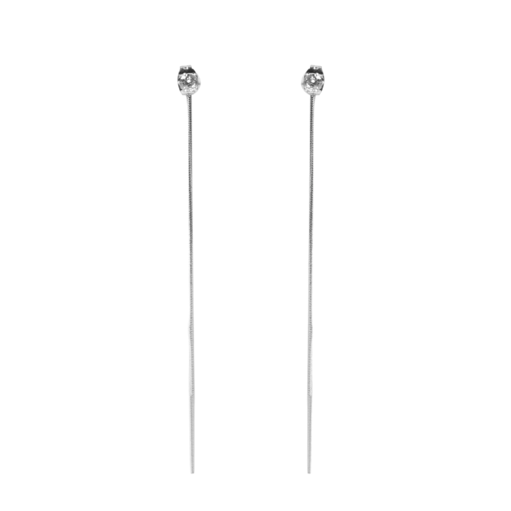 Fülbevaló Bowy Silver