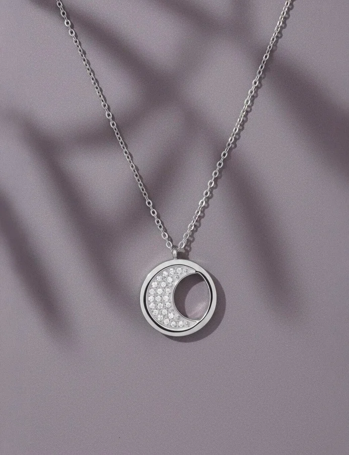 Nyaklánc Moon Silver