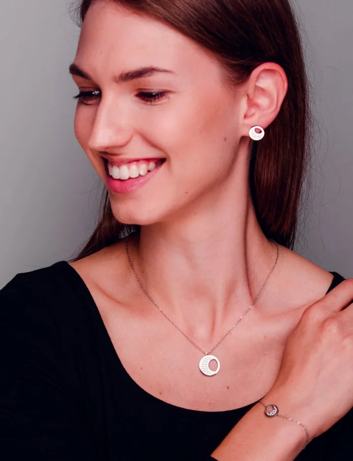 Nyaklánc Moon Silver