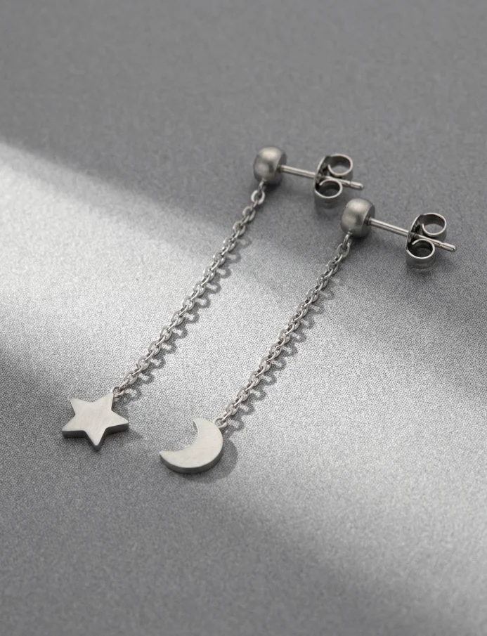 Fülbevaló Infinity Silver