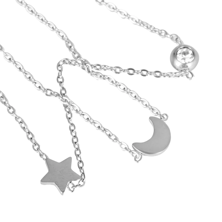 Karkötő Infinity Silver