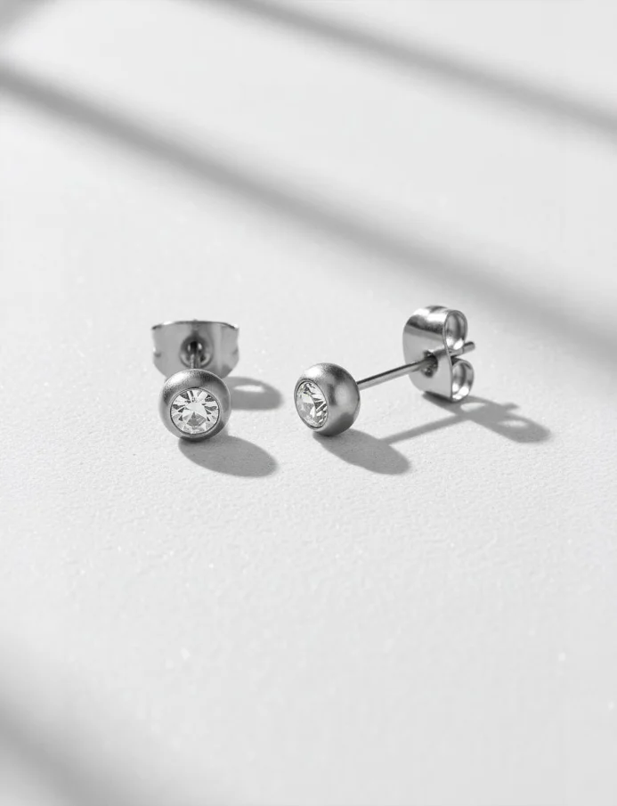 Fülbevaló Gem Silver