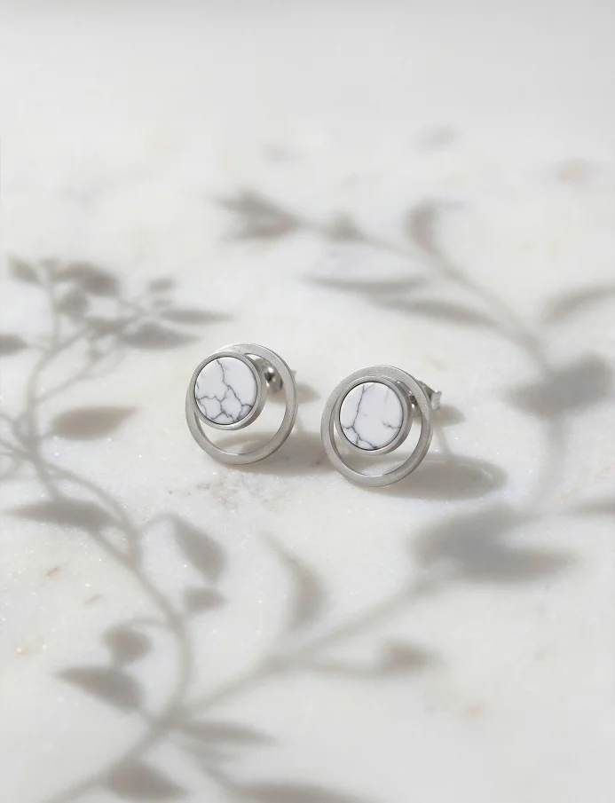 Fülbevaló Hirea Silver