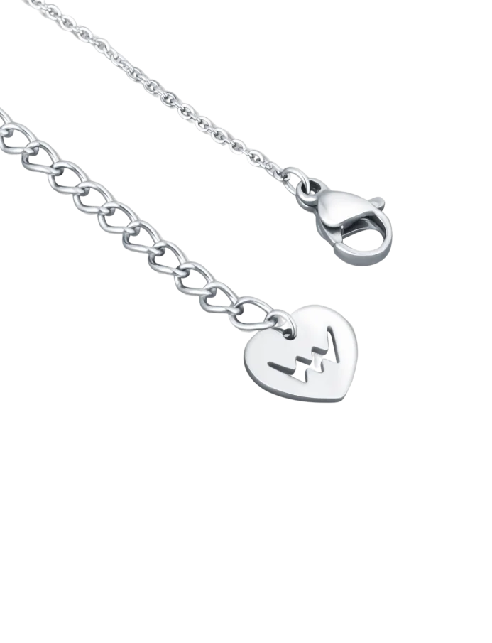 Nyaklánc Sophie Heart Black
