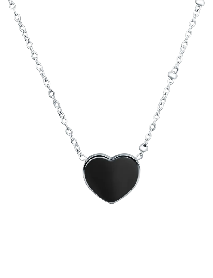 Nyaklánc Sophie Heart Black