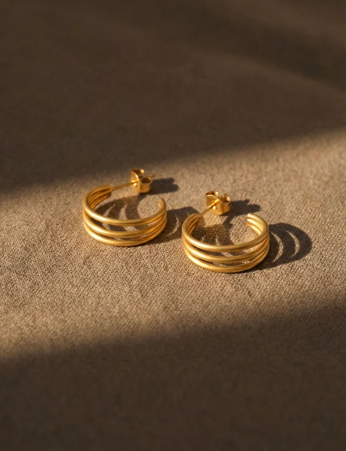 Fülbevaló Elegy Gold