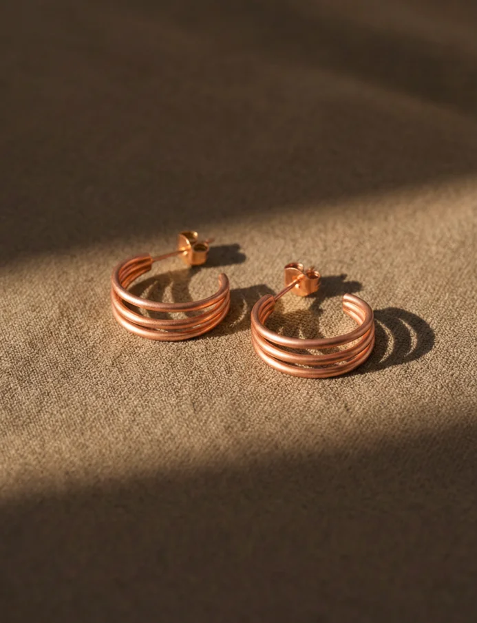 Fülbevaló Elegy Rose Gold