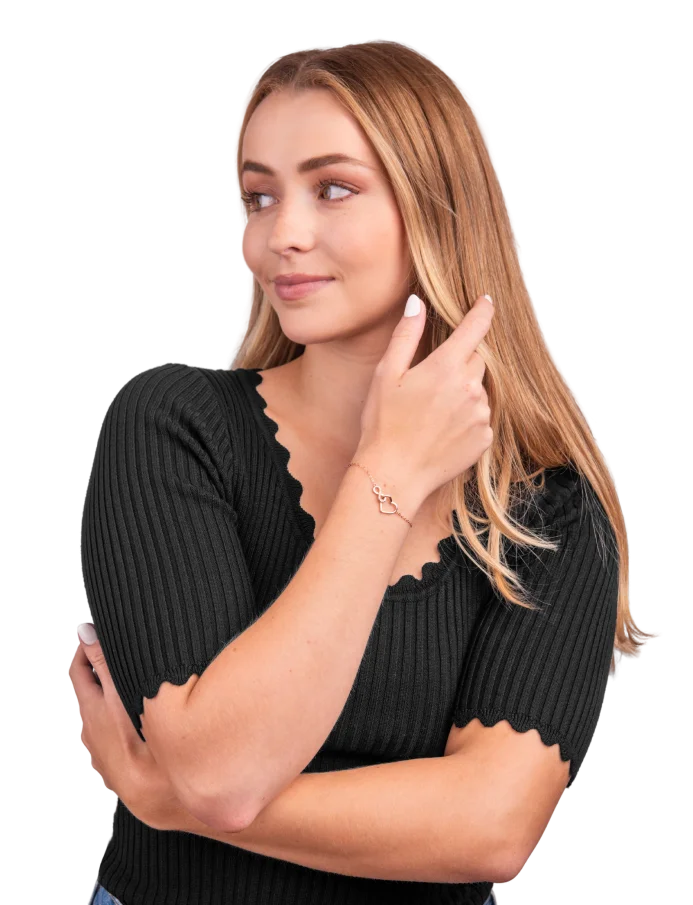 Karkötő Resita Rose Gold