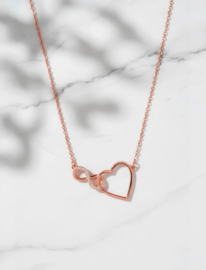 Nyaklánc Resita Rose Gold