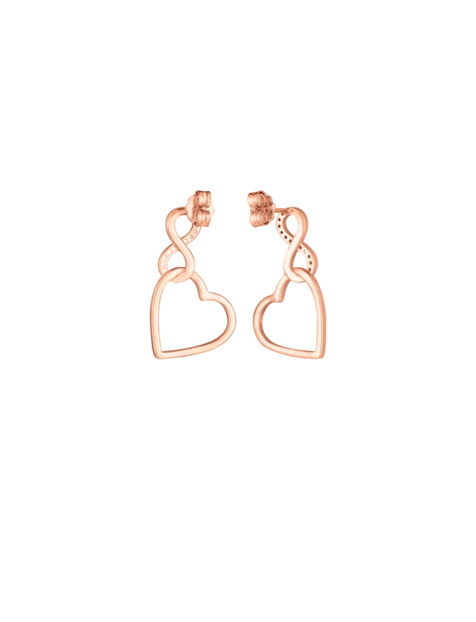 Fülbevaló Resita Rose Gold
