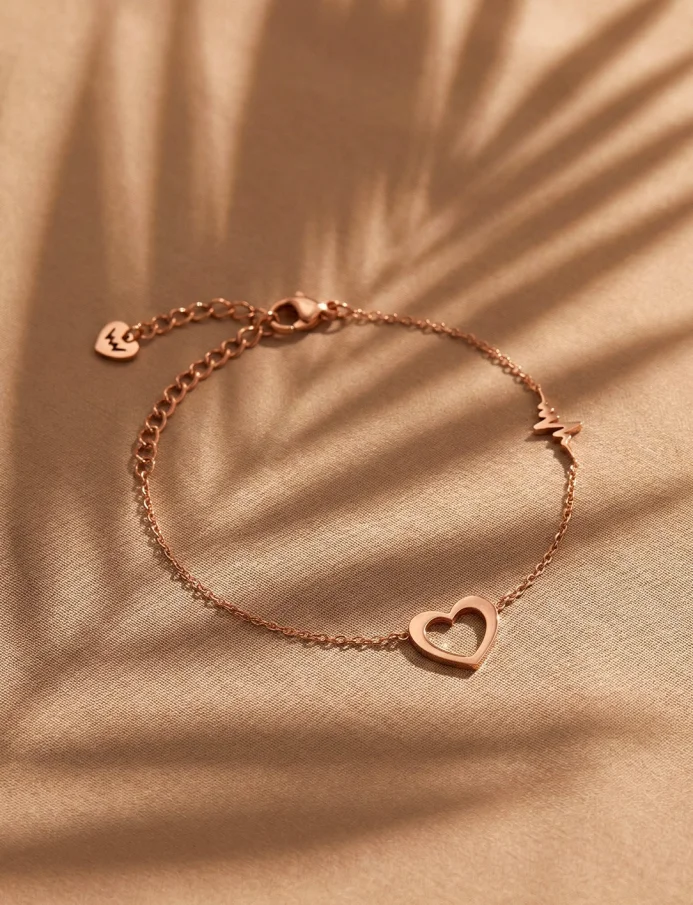 Karkötő Glimmer Rose Gold