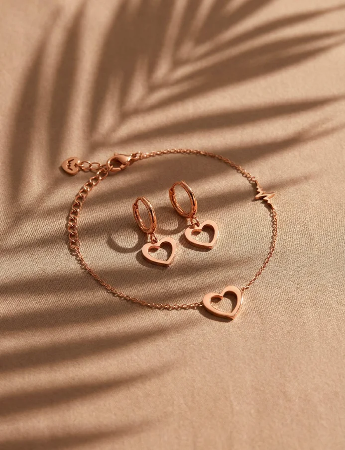 Karkötő Glimmer Rose Gold