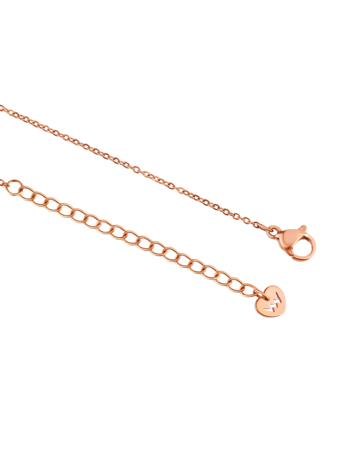 Nyaklánc Fouria Rose Gold