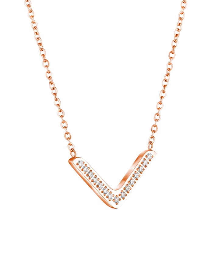 Nyaklánc Amelora Rose Gold