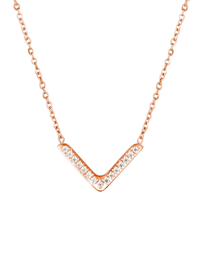 Nyaklánc Amelora Rose Gold