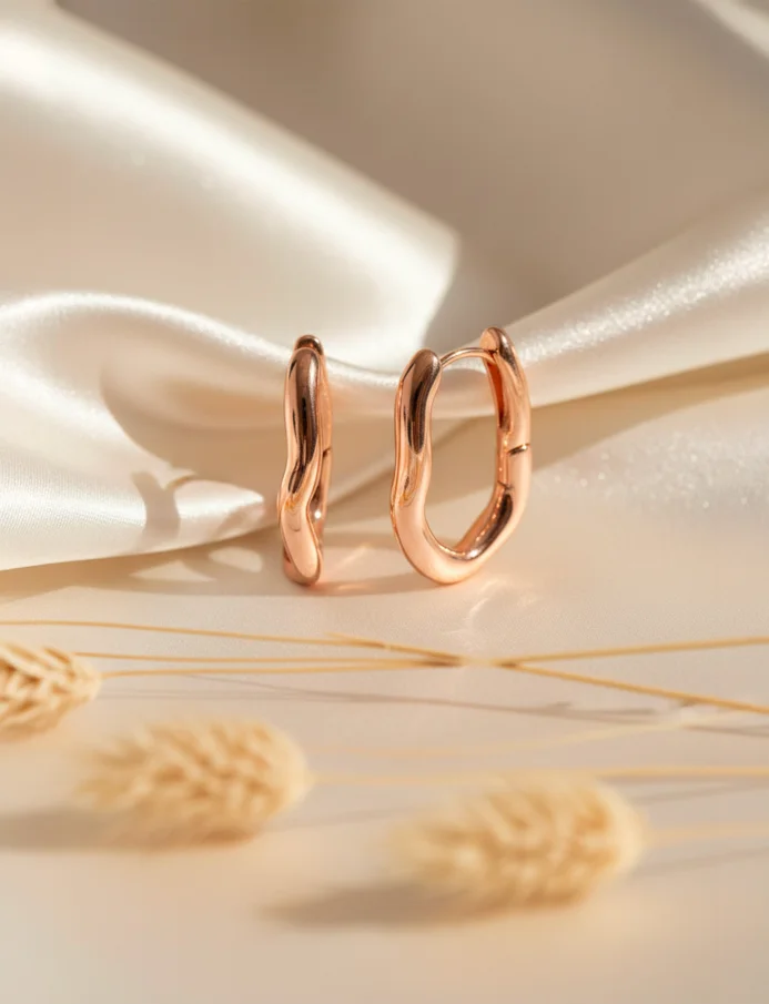 Fülbevaló Lauvien Rose Gold