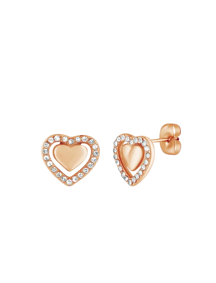 Fülbevaló Lunira Rose Gold