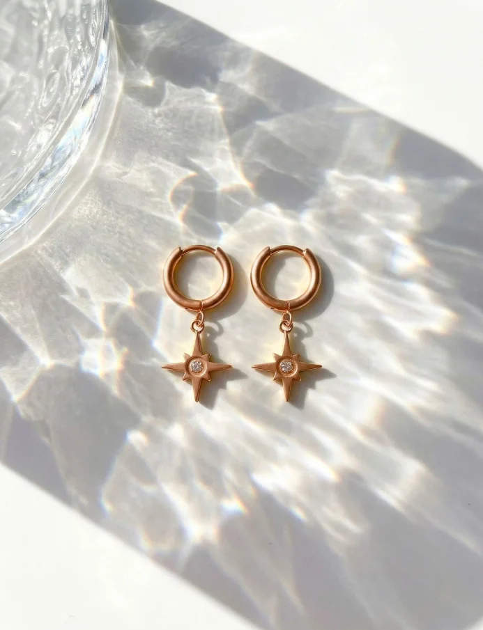 Fülbevaló Staria Rose Gold