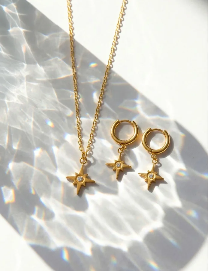 Fülbevaló Staria Gold