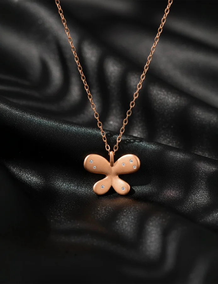 Nyaklánc Sanija Rose Gold