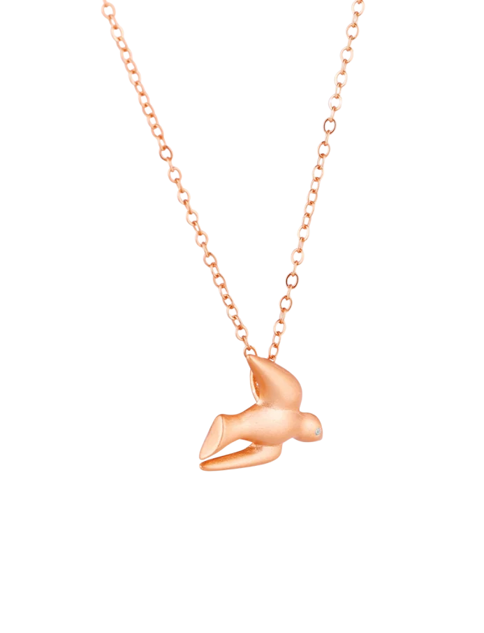 Nyaklánc Dove Rose Gold