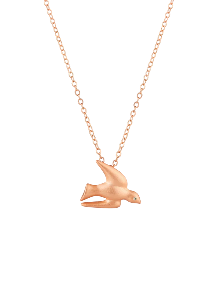 Nyaklánc Dove Rose Gold