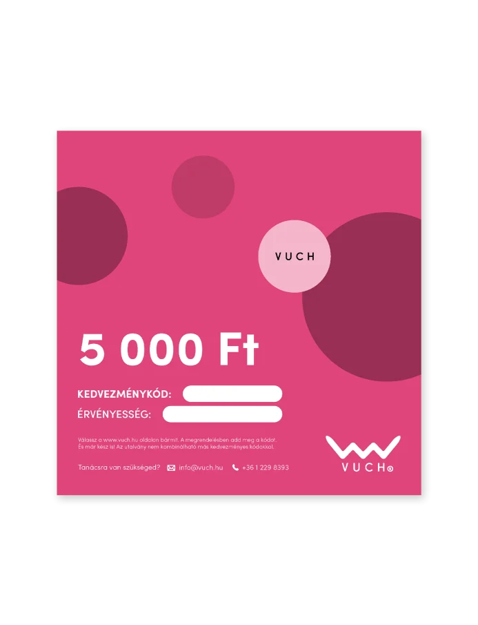 Elektronikus ajándékutalvány 5 000 Ft