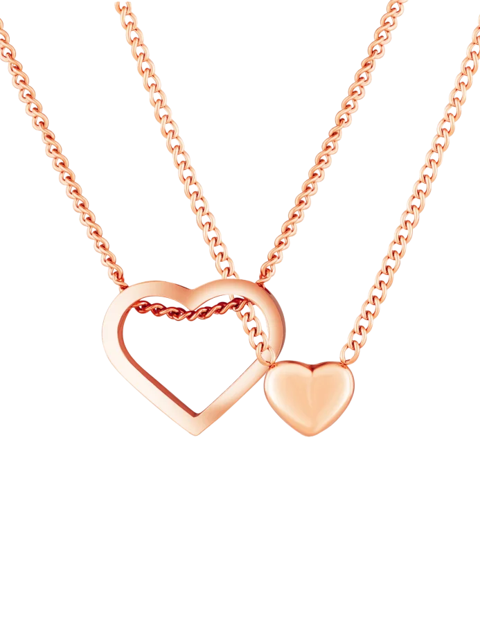 Nyaklánc Claribel Rose Gold