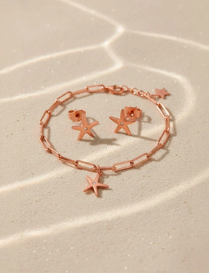 Karkötő Nyxa Rose Gold