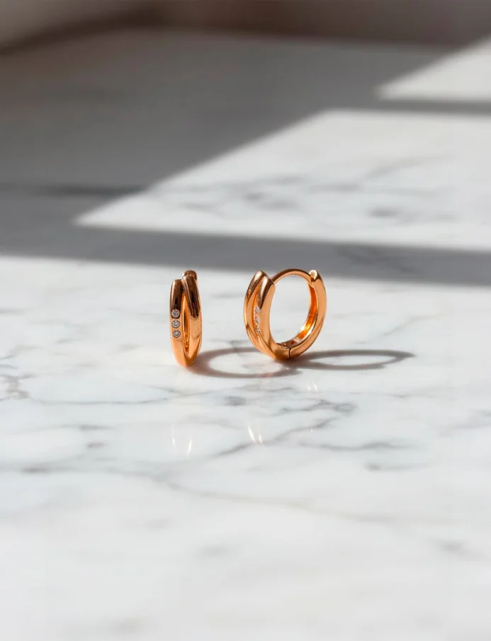Fülbevaló Elysium Rose Gold