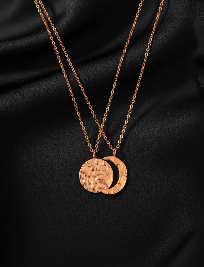 Nyaklánc Lunara Rose Gold