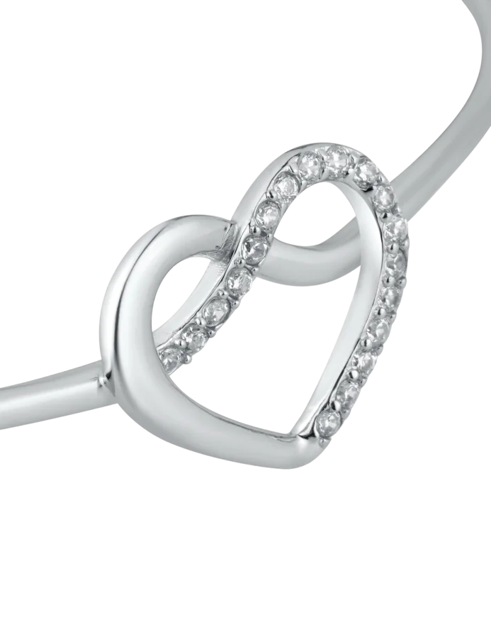 Karkötő Annie Heart Silver