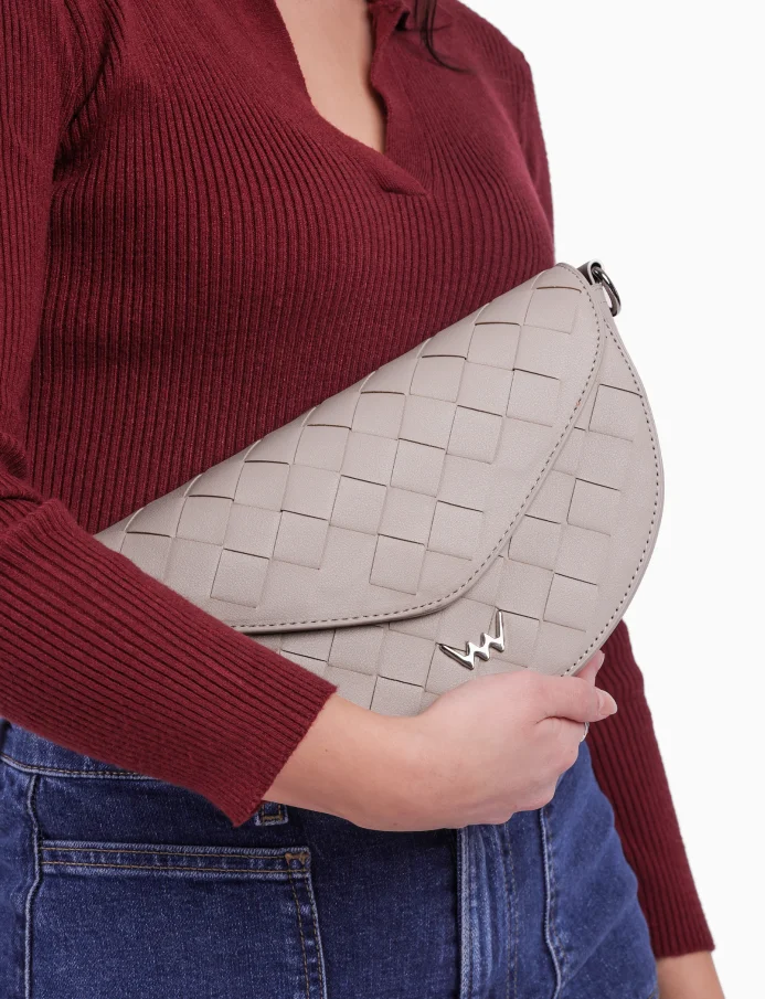Tricia Intrecciato Beige