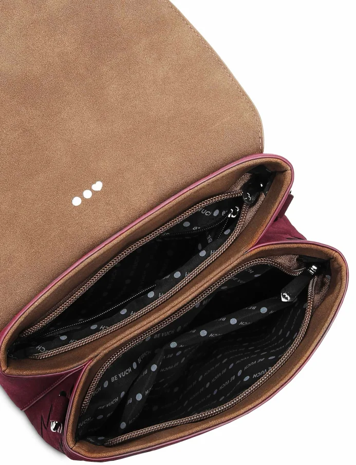 Byrsa Intrecciato Wine Red