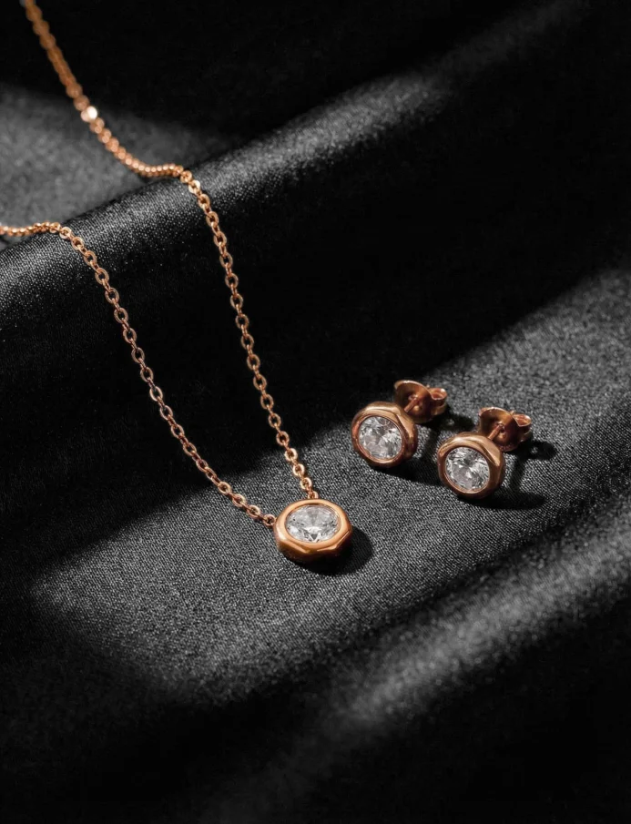Nyaklánc Ellin Rose Gold