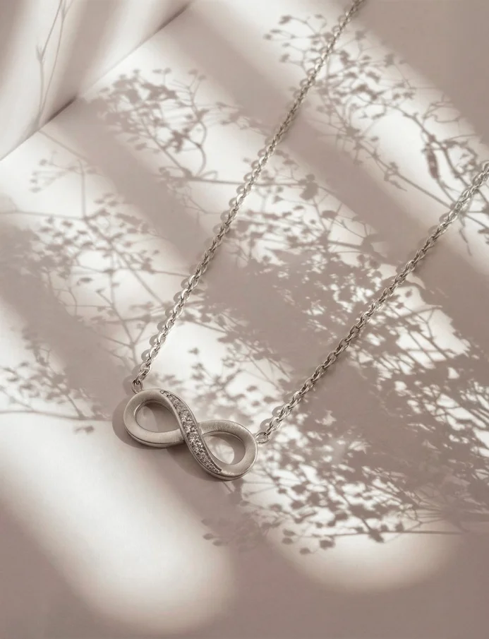 Nyaklánc Enso Silver