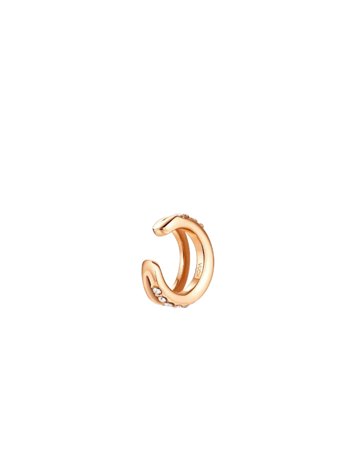 Fülbevaló Vein Rose Gold