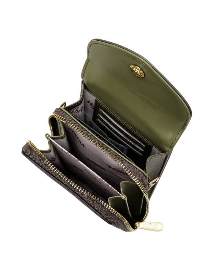 Olivia Flap Crossbody Wallet