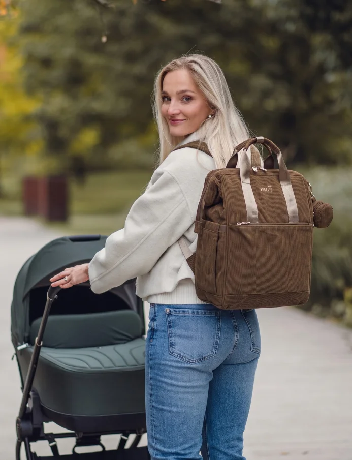 Eloa Corduroy Brown