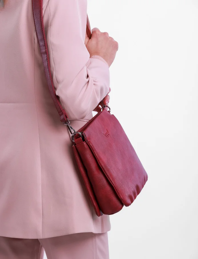 Aleeza Dark Red