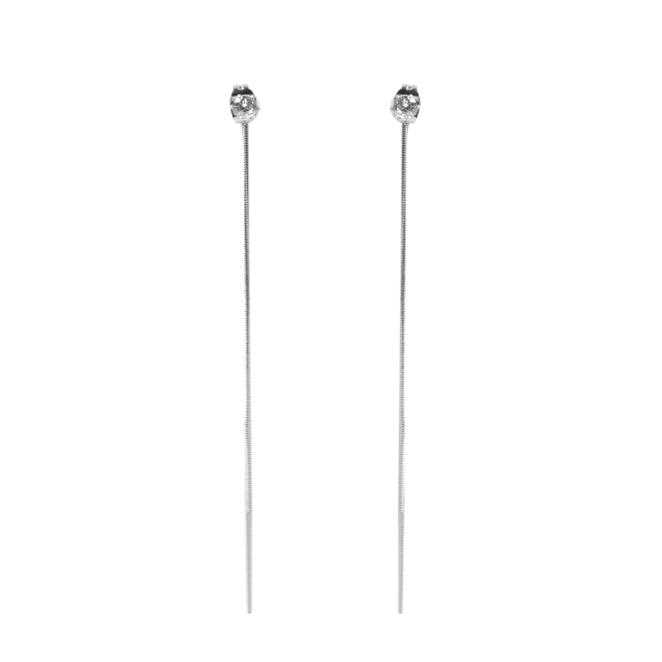 Fülbevaló Bowy Silver