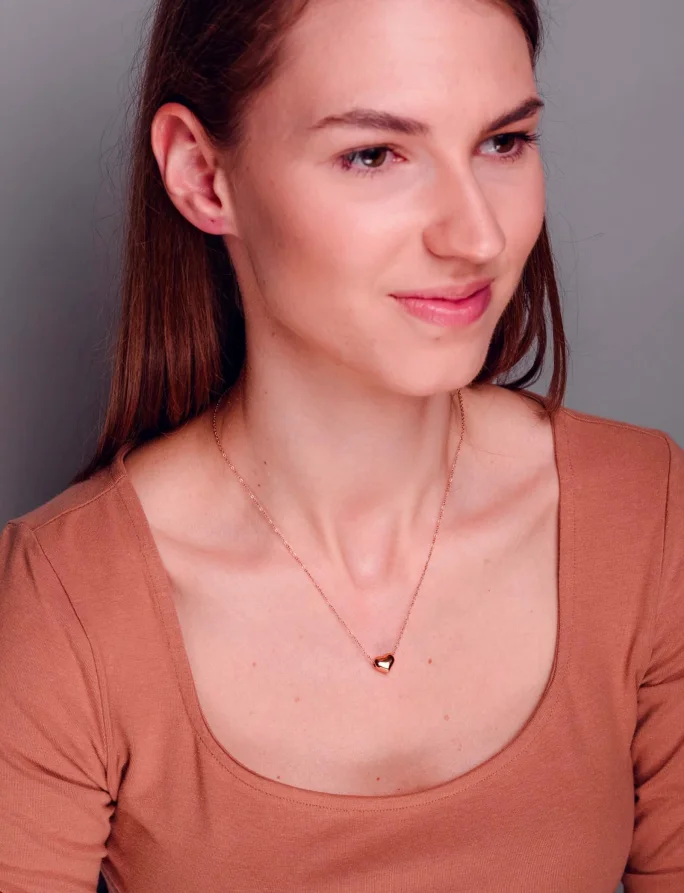 Nyaklánc Deep Love Rose Gold