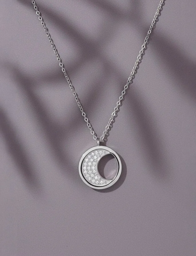 Nyaklánc Moon Silver