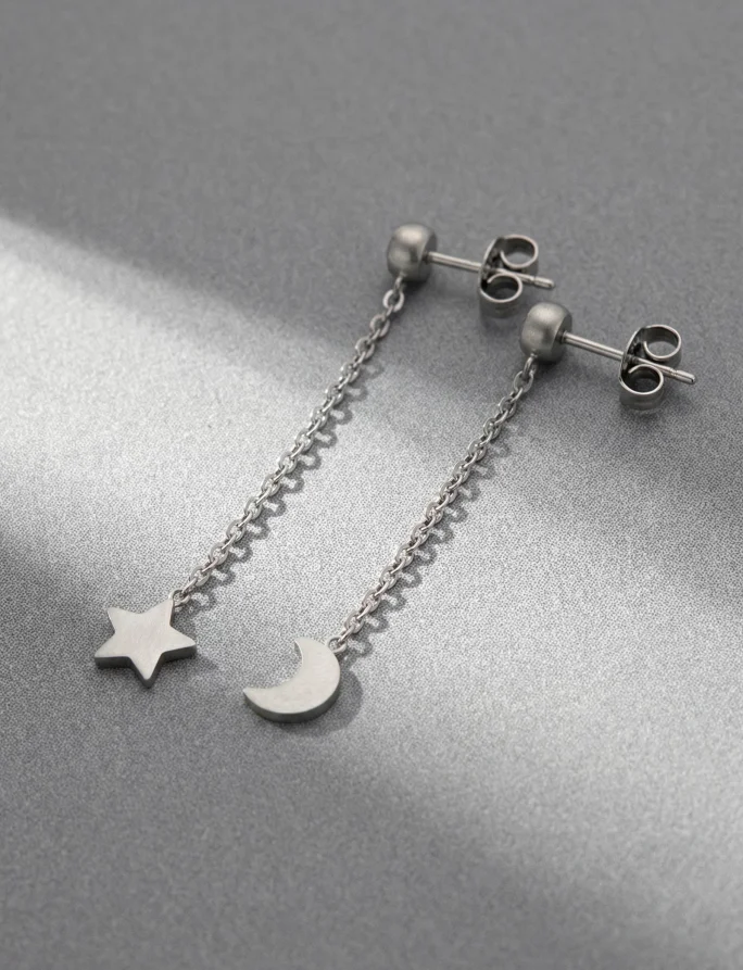Fülbevaló Infinity Silver