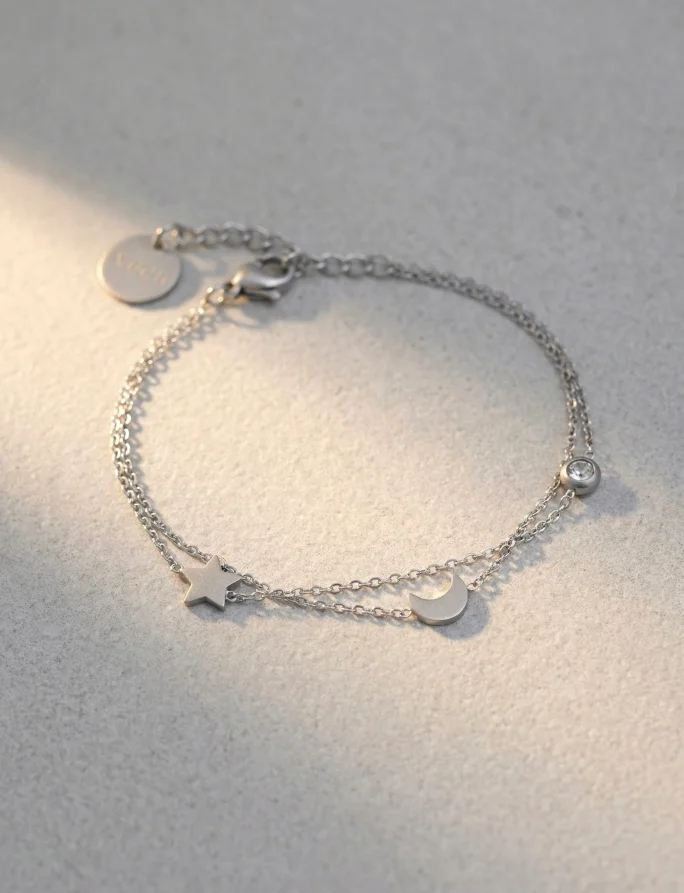 Karkötő Infinity Silver