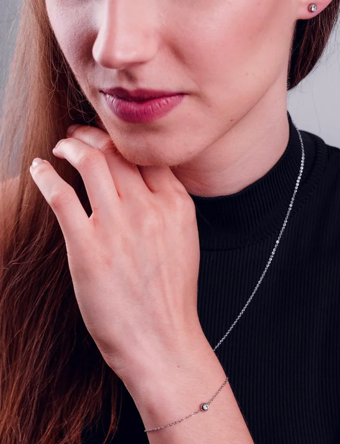 Karkötő Gem Silver