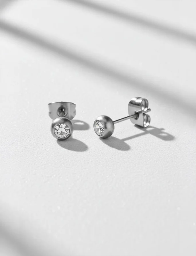 Fülbevaló Gem Silver