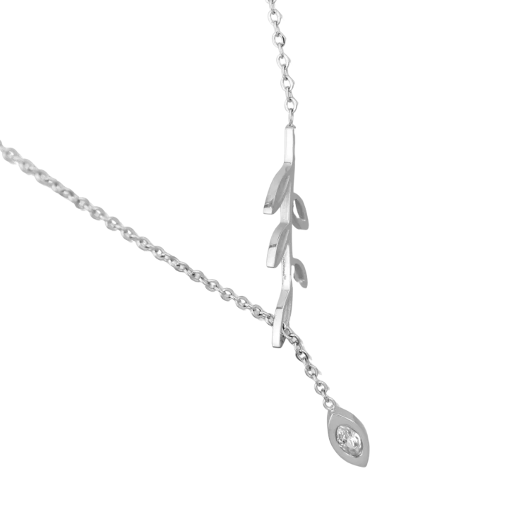 Nyaklánc Fallness Silver